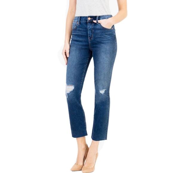 Level 99 High Rise Straight Crop - Picture 1 of 7